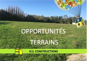 terrain a batir à la vente -   17260  MONTPELLIER DE MEDILLAN, surface 601 m2 vente terrain a batir - UBI396209898